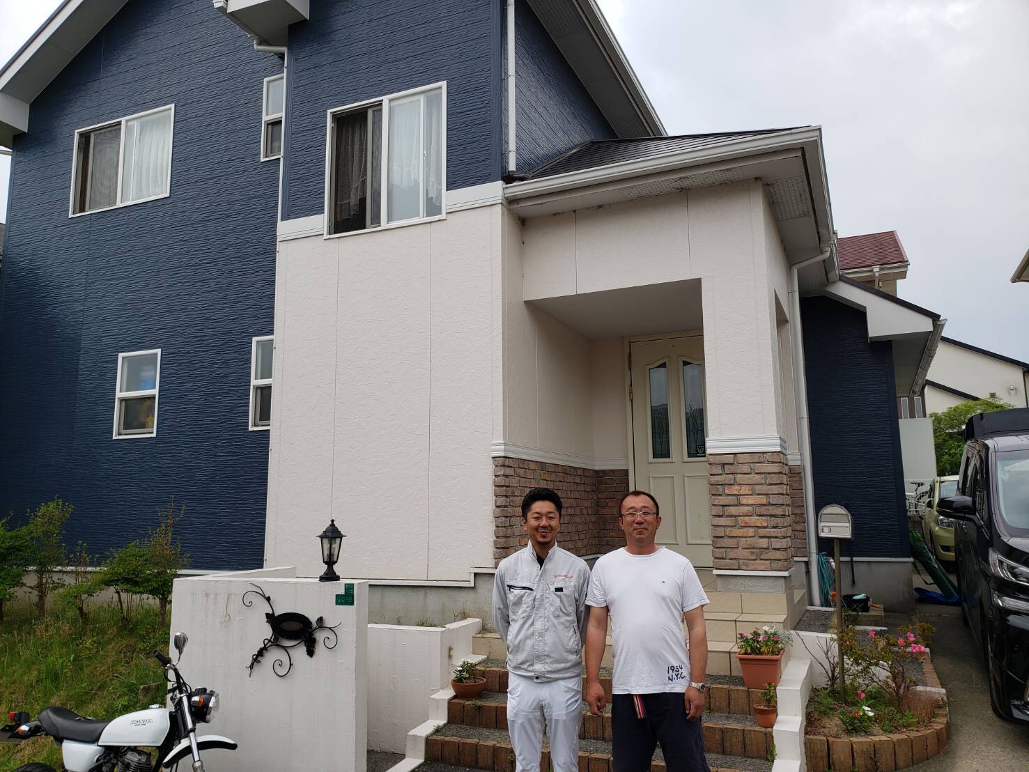 北九州市八幡西区で外壁・屋根塗装を施工後有難いお声を頂きました