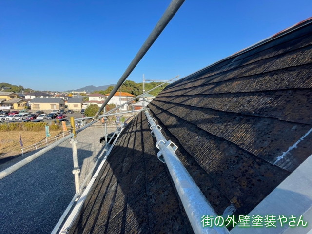 北九州市八幡西区で遮熱塗料を使用した屋根塗装を行いました